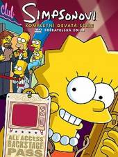  Simpsonovi (seriál) / Simpsons, The (TV series) - 9.sezóna, 4 DVD, 25 dílů - supershop.sk