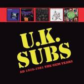 U.K. SUBS  - 5xCD AD 1979 - 1981 THE GEM YEARS