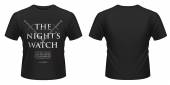 T-SHIRT =GAME OF THRONES=  - DO NIGHT WATCH -L-