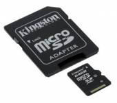  KINGSTON MICRO SDXC KARTA 64GB CLASS 10 UHS-I + ADAPTÉR - supershop.sk