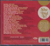  SHE DID IT! THE SONGS OF JACKIE DESHANNON VOLUME 2 - suprshop.cz
