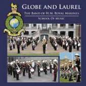 BAND OF HM ROYAL MARINES  - CD GLOBE AND LAUREL