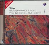 WIDOR C.M.  - 2xCD ORGAN SYMPHONIES 1-6 & 9