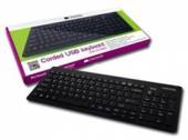  CANYON CNR-KEYB10NB-SK KLÁVESNICA, SLIM, USB, ODOLNÁ PROTI POLIATIU, ČIERNA, SK - supershop.sk