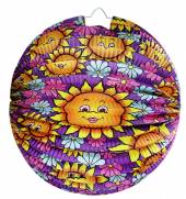  Lampion koule - slunečnice, 25 cm - supershop.sk