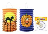  Lampion Halloween, 15 cm, 2 druhy - supershop.sk