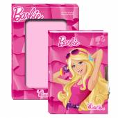  Deník třpytivý se zámkem Barbie, 17 cm - supershop.sk