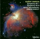 SIMPSON / HANDLEY / RPO  - CD SYMPHONY 1 & 8