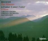 BRUCKNER ANTON  - 3xCD THREE MASSES