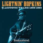 LIGHTNIN' HOPKINS  - 4xCD ACOUSTIC YEARS 1959-60