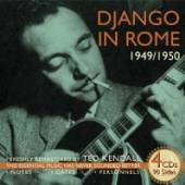 REINHARDT DJANGO  - 4xCD DJANGO IN ROME 1949-1950