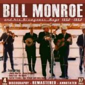 MONROE BILL  - 4xCD AND HIS BLUEGRASS BOYS..