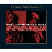 GUTHRIE WOODY/PETE SEEGE  - 2xCD FIRST RAYS OF PROTEST IN