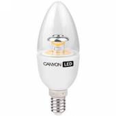  CANYON LED COB ŽIAROVKA, E14, SVIEČKA, PRIEHĽADNÁ, 6W, 470 LM, TEPLÁ BIELA 2700K, 220-240V, 150°, R - supershop.sk