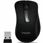  CANYON CNE-CMSW2, WIRELESS OPTICKÁ MYŠ USB, 800 DPI, 3 TLAČ, ČIERNA - supershop.sk