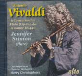 VIVALDI A.  - CD 6 CONCERTOS FOR FLUTE