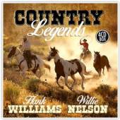 WILLIAMS HANK  - 4xCD COUNTRY LEGENDS
