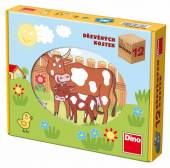  Kubus Domácí zvířata, 12 kostek - supershop.sk