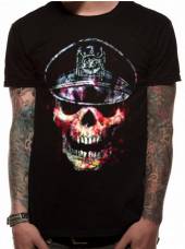 SLAYER =T-SHIRT=  - TR SKULL HAT -S-