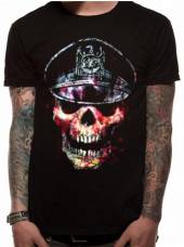 SLAYER =T-SHIRT=  - TR SKULL HAT -M-