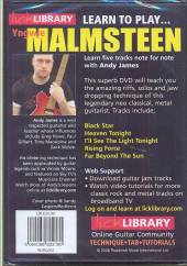  LEARN TO PLAY - Yngwie Malmsteen [iba Anglicky] - suprshop.cz