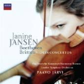 JANSEN JANINE  - CD+DVD BEETHOVEN*BRITTEN: KONCERTY PR