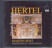 HERTEL J.W.  - CD SIX ORGAN SONATES