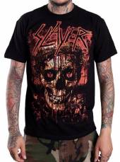 SLAYER =T-SHIRT=  - TR CROWNED SKULL -S- BLACK