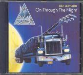 DEF LEPPARD  - CD ON THROUGH THE NIGHT