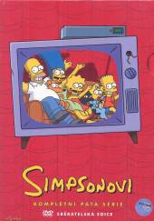  Simpsonovi (seriál) / The Simpsons (TV series) - 5.sezóna, 4 DVD, 22 dílů - supershop.sk