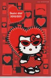  Hello Kitty Školní diář 2010-2011 - suprshop.cz