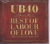 UB40  - 2xCD BEST OF LABOUR OF + DVD