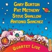 BURTON GARY/METHENY PAT  - CD QUARTET LIVE!