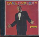 ROBESON PAUL  - CD LIVE AT CARNEGIE HALL