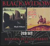 BLACK WIDOW  - CD RETURN TO THE SABBAT/ IV