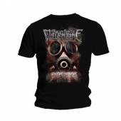 BULLET FOR MY VALENTINE =T-SHI  - DO TEMPER TEMPER/GAS MASK-L-