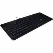  CANYON CNS-HKB5-SK MULTIMED. KLÁVESNICA, USB, 120 KLÁVES, MODRO LED PODSVIETENÁ, POGUMOV. POVRCH, ŠT - supershop.sk
