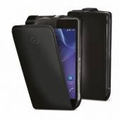  CELLY FACE PUZDRO NA SONY XPERIA Z2, PU KOŽA, ČIERNE - supershop.sk
