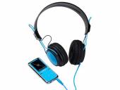  INTENSO MP4 PLAYER 8GB VIDEO SCOOTER LCD 1,8'' BLUE + HEADPHONES - supershop.sk