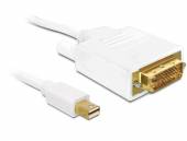  DELOCK KÁBEL MINI DISPLAYPORT (M) -> DVI-D (M) (24+1) DUAL LINK 3M - suprshop.cz