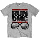 RUN DMC =T-SHIRT=  - TR GLASSES NYC -L- GREY