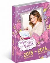  Violetta školský diár 2015-2016 [SK] - supershop.sk