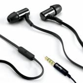  CELLY AUDIO BSIDE STEREO SLÚCHADLÁ DO UŠÍ (ŠTUPLE) PRE SMARTPHONY, 3.5MM, ČIERNE - supershop.sk