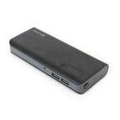  NONAME POWERBANK 8000MAH S LED SVÍTILNOU, ČERNÁ - supershop.sk