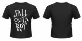 FALL OUT BOY =T-SHIRT=  - TR SCRATCH -L-