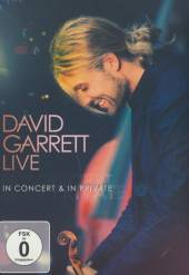 GARRETT DAVID  - DVD LIVE In Concert & In Private