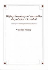  Dějiny literatury od starověku do počátku 19. století [CZE] - supershop.sk