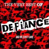 DEFIANCE  - CD VERY BEST AND WE DON'T..