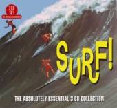 VARIOUS  - 3xCD SURF - THE ABSOLUTELY..