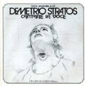 STRATOS DEMETRIO  - CD CANTARE LA VOCE -REISSUE-